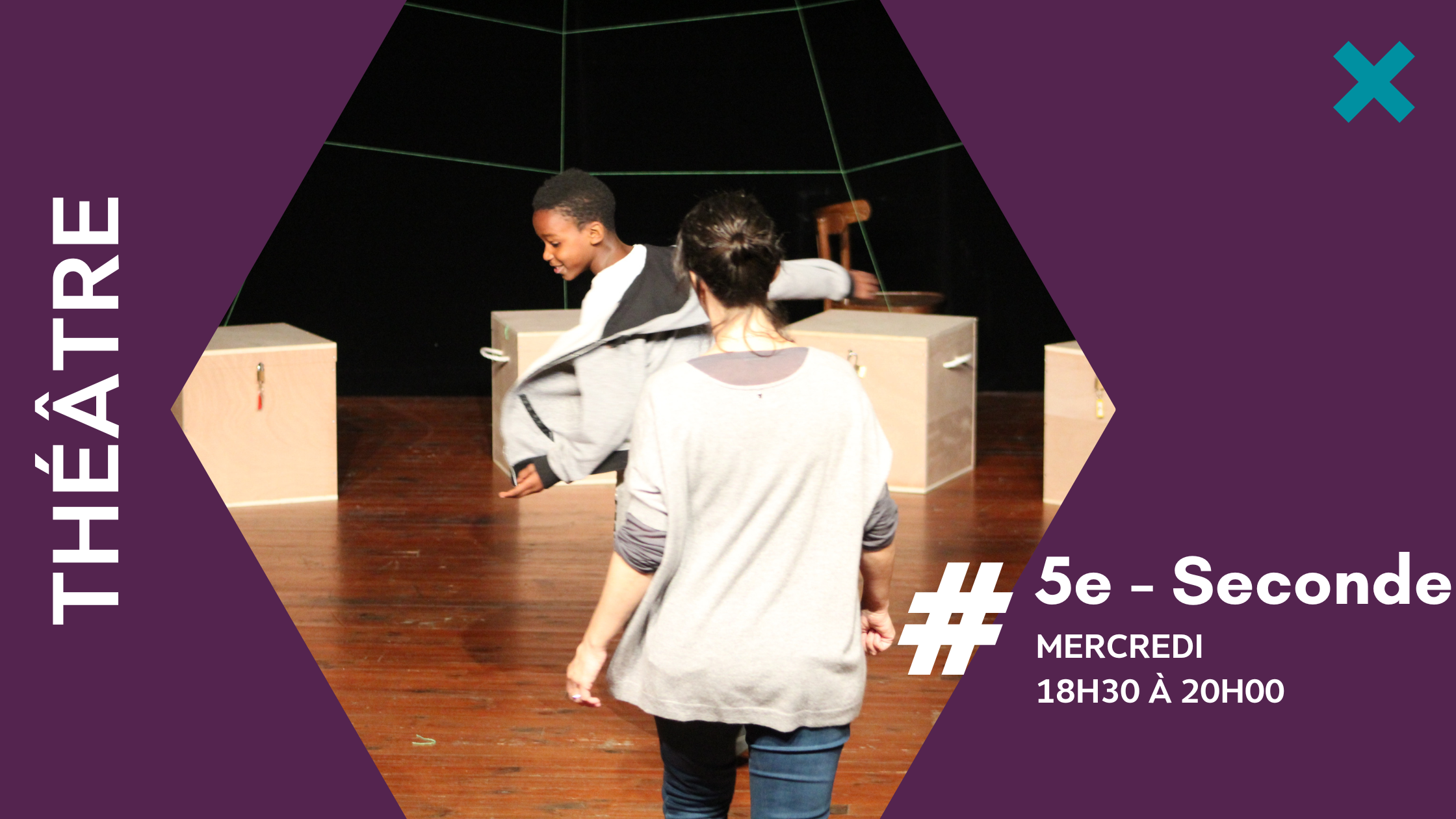 Lire la suite à propos de l’article Atelier saison 2024/25 – Théâtre Adolescent.es